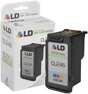 LD Products Remanufactured Ink Cartridge Replacement for Canon CL-246 (Color)