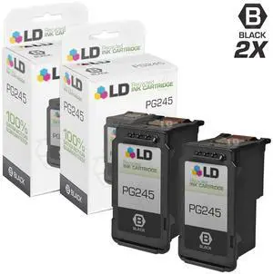 LD © Remanufactured Replacements for Canon PG-245 / 8279B001AA 2PK SY Black Ink Cartridges for use in Canon PIXMA iP2820, MG2420, MG2520, MG2920, MG2922, MG2924, & MX492 Printers LD © Remanufactured Replacements for Canon PG-245 / 8279B001AA 2PK SY Black Ink Cartridges for use in Canon PIXMA iP2820, MG2420, MG2520, MG2920, MG2922, MG2924, & MX492 Printers
