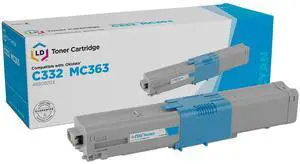 LD Compatible Toner Cartridge Replacement for Okidata 46508703 (Cyan) LD Compatible Toner Cartridge Replacement for Okidata 46508703 (Cyan)
