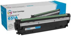 LD Compatible Replacement for HP 651A CE341A Cyan Toner Cartridge for Enterprise & LaserJet Enterprise 700 Color MFP M775dn, 700 Color MFP M775f, 700 Color MFP M775z, 700 Color MFP M775z Plus LD Compatible Replacement for HP 651A CE341A Cyan Toner Cartridge for Enterprise & LaserJet Enterprise 700 Color MFP M775dn, 700 Color MFP M775f, 700 Color MFP M775z, 700 Color MFP M775z Plus