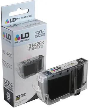 LD © Compatible Replacement for Canon 6384B002 / CLI-42BK Black Inkjet Cartridge for use in Canon PIXMA PRO-100 Printer