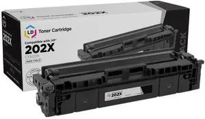LD Compatible Toner Cartridge Replacement for HP 202X CF500X High Yield (Black) LD Compatible Toner Cartridge Replacement for HP 202X CF500X High Yield (Black)