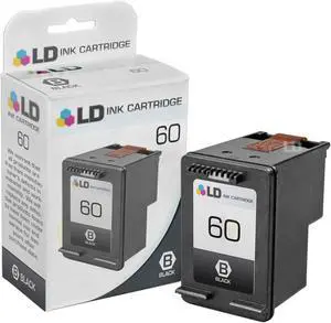LD © Remanufactured Replacement Ink Cartridge for Hewlett Packard CC640WN (HP 60) Black LD © Remanufactured Replacement Ink Cartridge for Hewlett Packard CC640WN (HP 60) Black