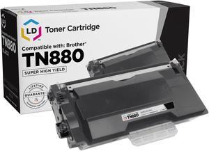 LD © Compatible Brother TN880 Super High Yield Black Cartridge for MFC-L6700DW, MFC-L6800DW, MFC-L6900DW, HL-L6200DWT, HL-L6250 DN, HL-L6250DW, HL-L6300 DWT, HL-L6400DW, HL-L6400DWT, DCP-L6600 DW