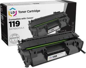 LD © Canon Compatible 119 (3479B001AA) Set of 3 Black Laser Toner Cartridges for use in the ImageClass LBP6300dn, LBP6650dn, LBP6670dn, M6160dw, MF5850dn, MF5880dn, MF5950dw, MF5960dn & MF6180dw LD © Canon Compatible 119 (3479B001AA) Set of 3 Black Laser Toner Cartridges for use in the ImageClass LBP6300dn, LBP6650dn, LBP6670dn, M6160dw, MF5850dn, MF5880dn, MF5950dw, MF5960dn & MF6180dw