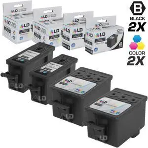 LD Compatible Replacement for Kodak 30XL / 30 4 Pk HY Ink Cartridges Includes:2 1550532 Black & 2 1341080 Color for use in ESP C110, C310, C315, Office 2150, Office 2170, 3.2, & Hero 3.1, 4.2, & 5.1 LD Compatible Replacement for Kodak 30XL / 30 4 Pk HY Ink Cartridges Includes:2 1550532 Black & 2 1341080 Color for use in ESP C110, C310, C315, Office 2150, Office 2170, 3.2, & Hero 3.1, 4.2, & 5.1