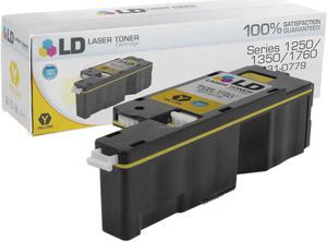 LD Compatible Toner Cartridge Replacement for Dell 331-0779 WM2JC High Yield (Yellow) Compatible with Dell 1250c 1350cnw 1355cnw 1355cn C1765nf C1765nfw C1760nw 1755nf 1755nfw
