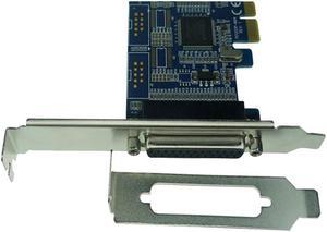 enhanced version PCI-E PCI Express Parallel Card, DB25 25Pin Printer LPT 1 Port Card with MCS9901CV CC Chipest PCI02303