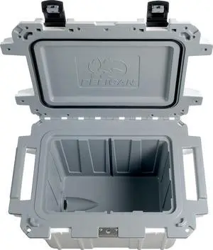 Pelican Elite Cooler, Cooler, White/Gray, Hard 50Q-1-WHTGRY