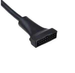 2PCS/lot,USB 3.0 19 Pin / 20 pin Male to Front Panel towards to USB 2.0 to Motherboard Header Box 9 Pin / 10 19Pin/20pin USB 3.0 Female To 9 Pin/10 pin USB2.0 Male Motherboard Cable Adapter Converter