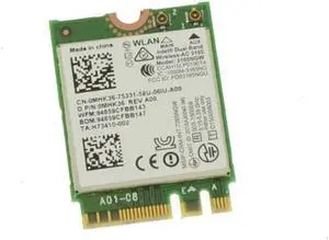 DELL MHK36 Intel Wireless-AC 3165 Dual Band WLAN WiFi 802.11