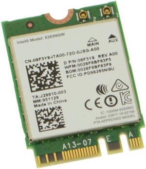 Dell 8F3Y8 Intel Wireless-AC 8265NGW Dual Band WLAN WiFi 802.11 ac/a/b/g/n