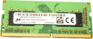 Micron MTA8ATF51264HZ-2G1A2 4GB 1RX8 PC4-2133P-SAB-10 DDR4 Laptop Memory