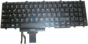 N7CXW Dell Precision 7510 7710 Genuine US Keyboard w/ Pointer & Buttons