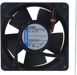 EBM PAPST 4184NXH DC24V 460mA 11W 120 120 38MM 12cm Metal Frame Dual Ball Frequency Converter Cooling Fan