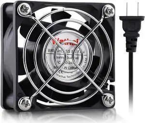 EC Brushless Cooling Fan AC 110V 115V 120V 220V 240V Axial Fan Ball Bearing 60mm x 25mm