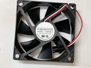 12V 90mm TD9025LS DC BRUSHLESS Fan - 0.16A 9025 25DB 18000RPM 2-Wire Wine Refrigerator Fan