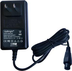 UpBright 3-Prong 29.4V AC/DC Adapter Compatible with Jetson Extreme Terrain Z12 XT Z12XT Galaxy 25.2V 4.0Ah 4000mAh Lithium-ion Battery Hoverboard Hover Board Scooter 29.4VDC Power Supply Charger