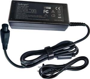 UpBright 3-Prong 24V AC/DC Adapter Compatible with CD Coming Data CC2416 CG-CC2416-3PF CG-CC2416-12D153PF Masione CC2420 X-Treme Scooter Sealed Lead Acid SLA Battery Charger 24VDC Power Supply Cable