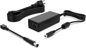 65W 45W Laptop Charger for Dell Inspiron 11-3000 15-5000 13-5000 13-7000 14-3000 14-5000 15-3000 15-7000 17-5000 17-7000 Series with Foot Extra Long Power Adapter Supply Cord by Uflatek