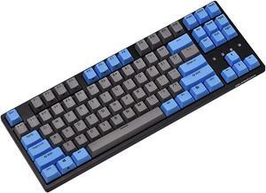 DURGOD Taurus K320 TKL Wired Mechanical Gaming Keyboard - 87 Key - Double Shot PBT - NKRO - USB Type C (Cherry Silent Red,Black)