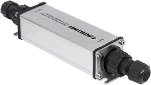 Intellinet 2 Port Outdoor Gigabit PoE+ Extender Repeater – POE IP65 Rating – 25W Power Budget via Cat5e Cat6 RJ45 Ethernet Network Cables, Daisy-Chain – IEEE 802.3bt 802.3at 802.3af Compliant – 561211