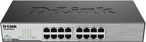D-Link 16-Port 10/100 Unmanaged Desktop or Rackmount Switch (DSS-16+)