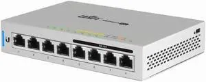 UniFi Switch 8 US-8-60W 8-Port Fully Managed Gigabit Switch 802.3af PoE Ports