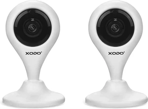 XODO E4 Wireless 1080P Home Security Camera Baby/Pet/Nanny Monitor with Sound Detection, Video Playback, Night Vision, 2-Way Audio, 2 Pack XODO E4 Wireless 1080P Home Security Camera Baby/Pet/Nanny Monitor with Sound Detection, Video Playback, Night Vision, 2-Way Audio, 2 Pack