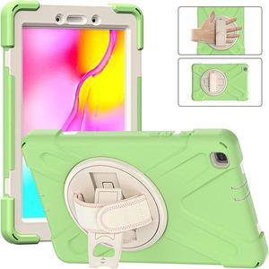 Galaxy Tab A 8.0 T290 Case, Shockproof Heavy Duty Impact Drop Protection Case Cover for Samsung Galaxy Tab A T290/T295/T297 SM-T290 SM-T295 SM-T297 (Matcha Green)