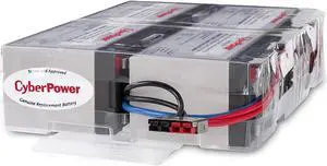 CyberPower RB1290X4F UPS Replacement Battery Cartridge, 12V/9Ah