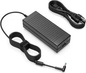 150W 135W AC Charger Fit for HP OMEN by 15-ce018dx 15-ce019dx 15-ce051nr 15-ce011dx 15-ce199nr Spectre 7ZD53UA x360 Convertible Laptop PC Notebook Power Supply Adapter Cord