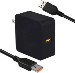 CHLOLMY 65W 20V 3.25A AC Charger Fit for Lenovo Yoga 700 700-11ISK 700-14ISK Yoga 900 900-13ISK 900-13ISK2 Yoga 3 Pro Yoga 4 Pro 80MK 80UE 80QD 80QE IdeaPad 700S Laptop Power Supply Cord