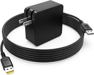 65W Wall Plug AC Charger Fit for Lenovo Yoga Laptop Power Supply Adapter Cord