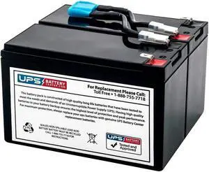 SMC1000IC Compatible Replacement for APC Smart-UPS 1000VA, Tower, LCD 230V with SmartConnect Port Battery Pack by UPSBatteryCenter®