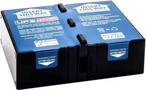 UPSBatteryCenter SMT750RM2U Compatible Replacement Battery Pack for APC Smart-UPS 750VA LCD RM 2U