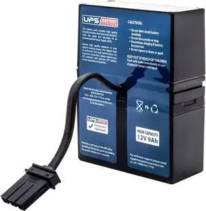 XS1500 - New Battery Pack for APC Back-UPS XS 1500 XS1500 - Compatible Replacement by UPSBatteryCenter