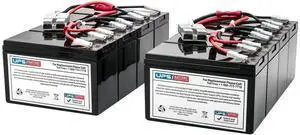 New Battery Pack for APC Smart UPS 3000 SU3000RSIBX135 Compatible Replacement by UPSBatteryCenter