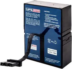New UPSBatteryCenter RBC32 Battery Pack for APC Back-UPS 1200VA 120V Canada (BX1200-CN) Compatible Replacement