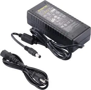15V 3A Power Supply Universal AC 100-240V to DC 15V 3A 45W Power Adapter 110V Charger Transformer 5.5x2.5mm 2.1mm Interface Compatible with 15 Volt 1A 1.5A 2A 2.5A Equipment
