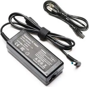 for 65W 45W HP Smart Blue Tip AC Laptop Adapter for HP Envy X360 Pavilion Envy Elitebook 840 ProBook Spectre Series 710412-001 709985-004 Laptop Power Supply Cord