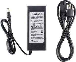 24V 4A AC Adapter Power Supply for Zebra ZP550 ZP450 GX420d GK420d GK420t GX420t GX430T GT810 HC100 Label Printer