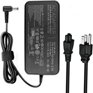 AC Charger for Asus FX504 UX510UW N56J N56VM N56VZ N750 N500 G50 N53S N55 Laptop 19V 6.32A 120W Adapter Power Supply