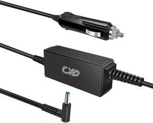 QYD car Charger 65w Replacement for hp Laptop probook 470 g5 440 g5 17-ak015ng 15-bs111ng 15-bw053ng elitebook Folio g1 14-ax020nr 15-bs020wm 15-ab153nr 3.3ft Notebook Power ac Adapter Supply Cord