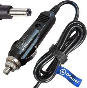 T-Power 12V Car Charger for Brother Pocketjet 3 6 7 Series PJ-622 PJ-623 PJ-662 PJ-663 Mobile Printer Pocketjet 3 Plus PJ-523 PocketJet 7 PJ-722 PJ-723 PJ-762 Thermal Printer Power Supply