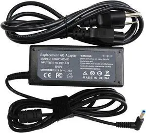65W 19.5V 3.33A Ac Adapter Laptop Charger for HP EliteBook 840 G3 G4 G5 850 G3 820 Pavilion x360 Charger 15-f272wm 15-f387wm 17-g121wm 17-g119dx Laptop Notebook Power Supply Cord Plug
