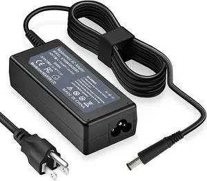 65W 18.5V 3.5A AC Adapter Charger Compatible with HP Pavilion DV7 DV6 DV5 DV4 DM4 G7 G6 G4 G7 G60 G61 G72 DM4 dv6-1378nr dv4-1548nr dv4-2145dx g7-2269wm g7-1260us dm4-1160us 693711-001