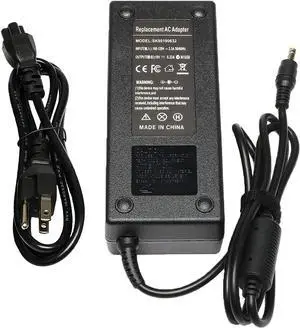 Qiouzw 19V 6.32A(6.3A) 120W AC Adapter Charger for ASUS Rog GL502VT GL502V GL502 Q550LF N550JV N56V GL551JM GL771JM R700VJ N550 N550JX X550JK G50 N53 ZX50JX;ADP-120ZB BB PA-1121-28 Power Supply Cord