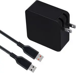 65W AC Charger Compatible for Yoga 3 1170 1470 1370 pro ADL65WCC ADL40WCC ADL40WDB ADL40WDA ADL40WLC GX20H34904 80MK 80UE Model Laptop Power Supply Adapter Cord