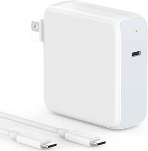 Replacement Charger for MacBook Pro,96W USB-C to USB-C Ac Adapter Power Charger for Mac Book Pro
